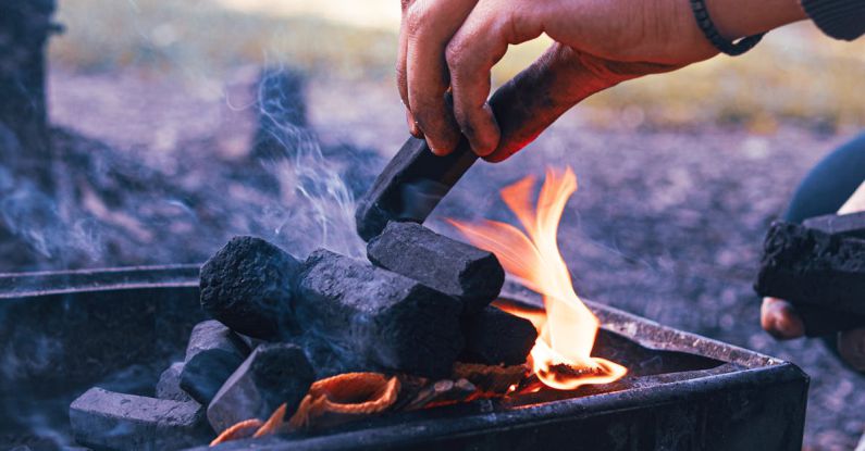 Coal Forge - fire