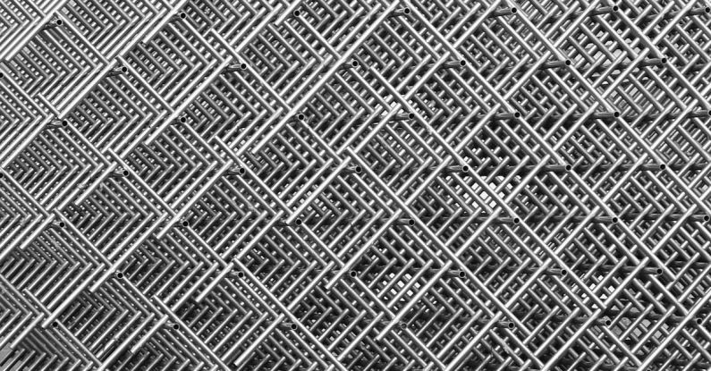 Metal - Gray and Black Abstract Artwork