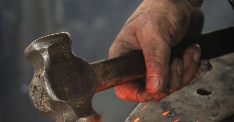 Forging Techniques - Man Forging Metal